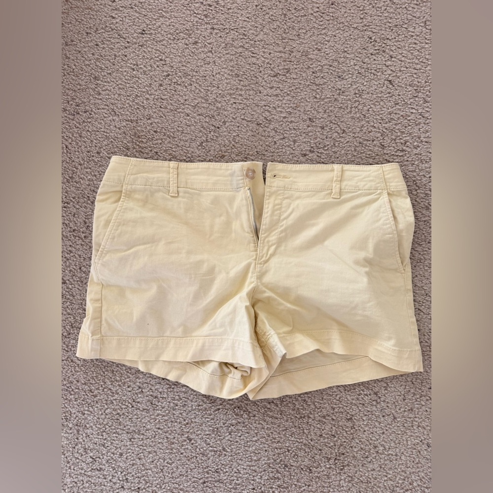 Women's Yellow Shorts